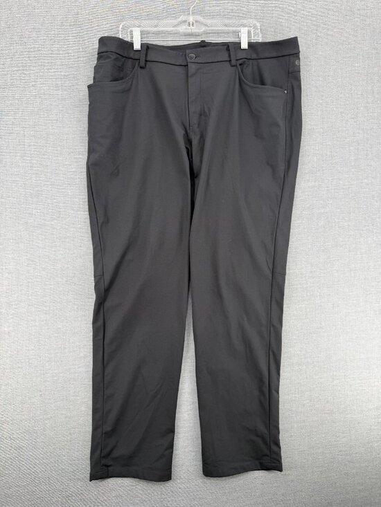 Lululemon Other - Lululemon Warpstreme ABC Classic Fit Pants Mens 40x34 Black LM5335S